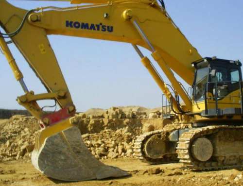 Godet rétro HD sur KOMATSU PC 1250